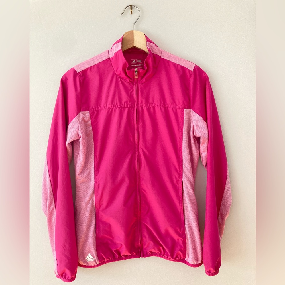 Adidas Golf Climaproof Lightweight Zip Up Jacket, Sz Small
